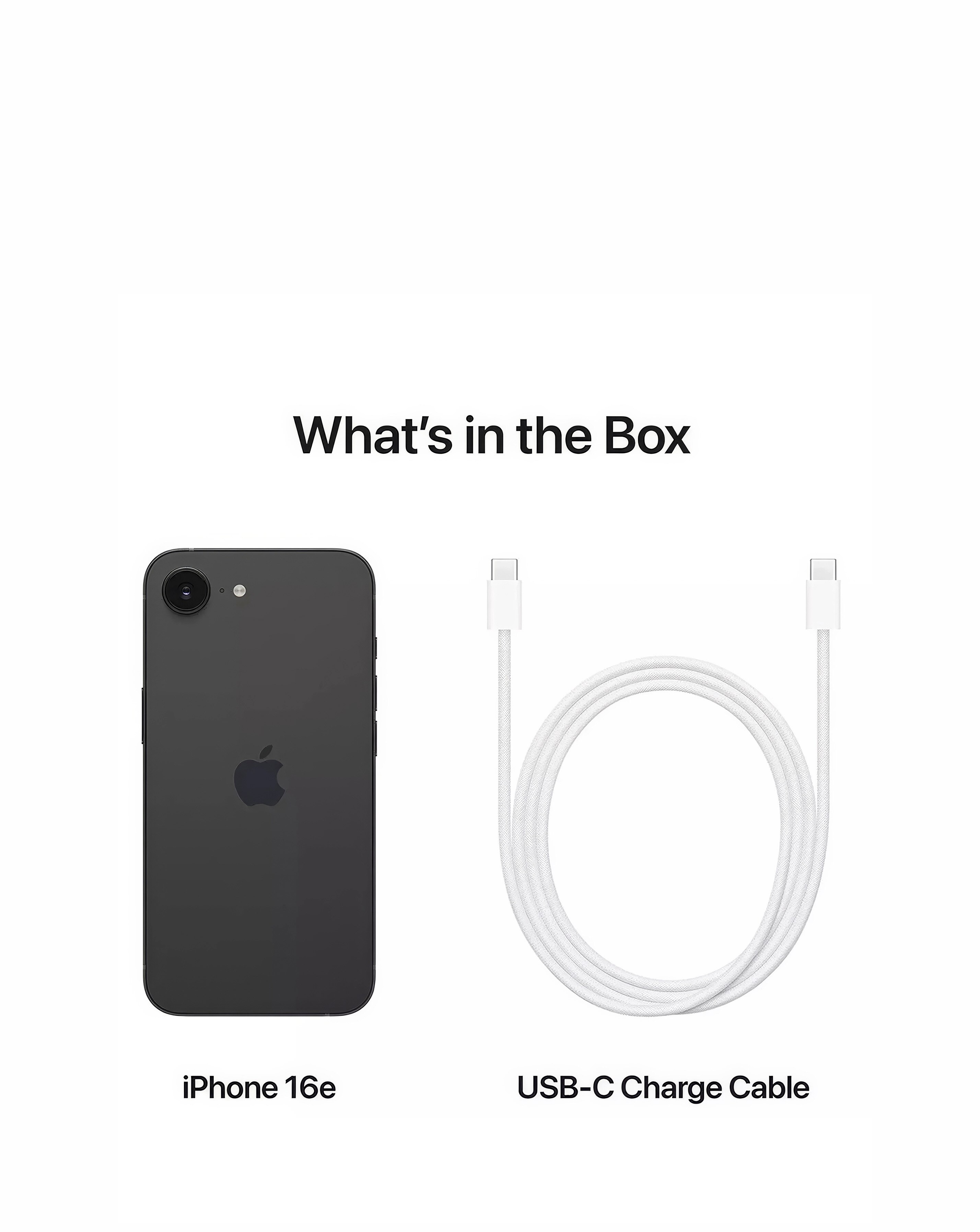 Apple iPhone 16e 256GB - Black | JD Williams