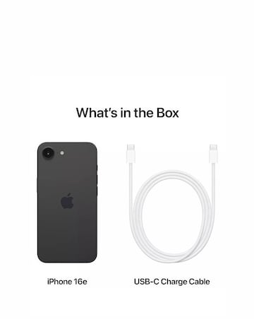 Apple iPhone 16e 256GB - Black