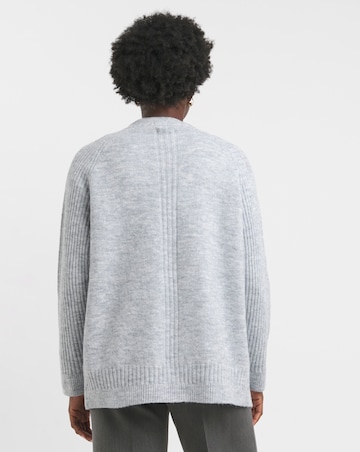 Seam Detail Edge to Edge Cardigan