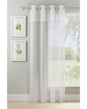 Andorra Textured Top Eyelet Voile