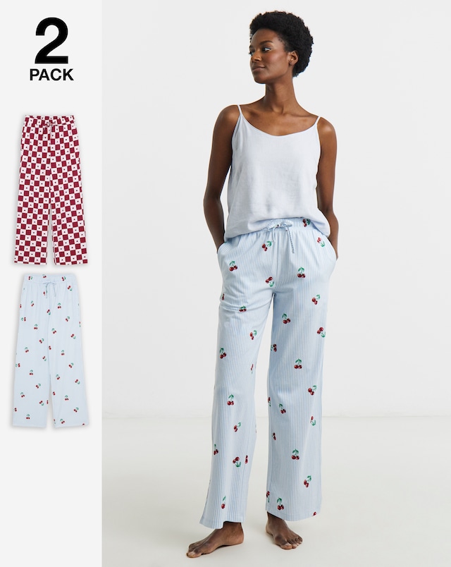 Pretty Secrets (2 Pack) Pyjama Bottoms