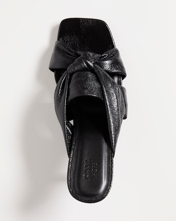 Joanna Hope Crossover Vamp Sandal Mule - Wide Fit (E)