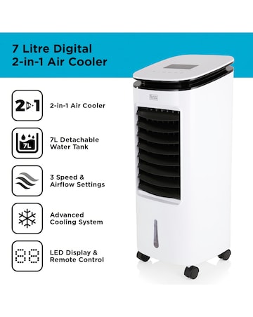 Black + Decker 7 Litre Air Cooler