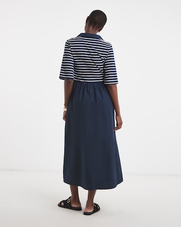 Stripe Rib 2 in 1 Dress