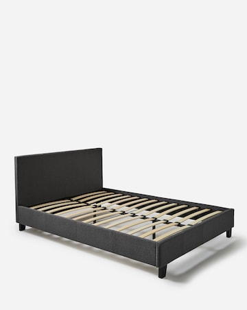 Hayden Fabric Bed Frame with 3 Layer Memory Foam Hybrid Mattress