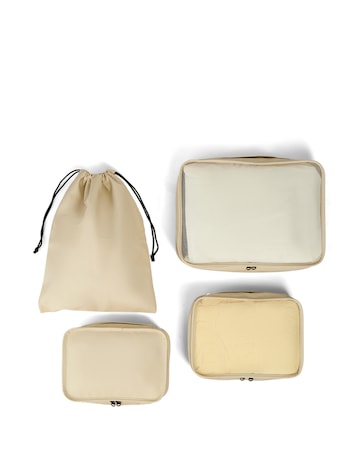 Rock Packing Cubes set of 4 Beige