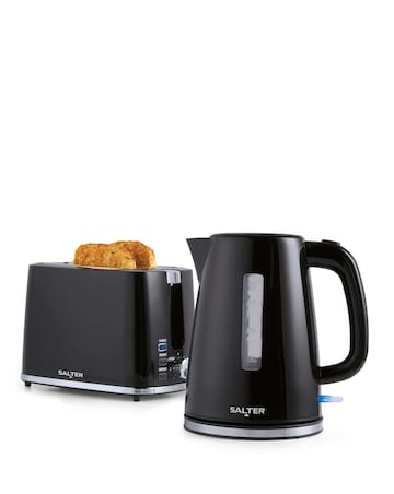 Salter Deco 2 Slice Toaster and Rapid Boil Kettle Bundle