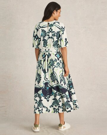 White Stuff Kate Linen Blend Shirt Dress