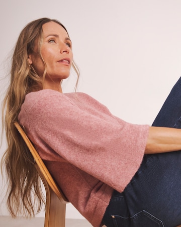 Anthology V Neck Half Sleeve Jumper