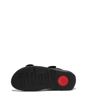 Fitflop Black Lulu Adjustable Leather