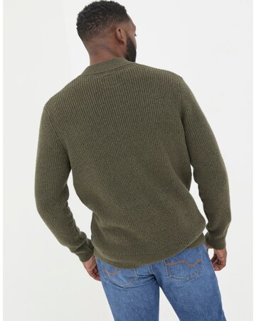 Fatface Knitted Bomber