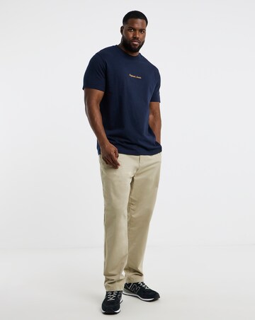 Jack & Jones Originals Studios Logo T-Shirt - Navy