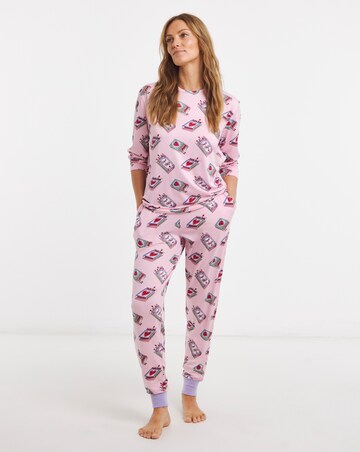 Chelsea Peers Classic Long Sleeve Crew Neck Set