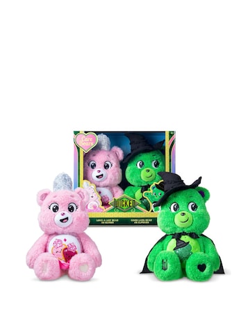 Care Bears x Wicked 30cm Plush 2-Pack Boxed Set