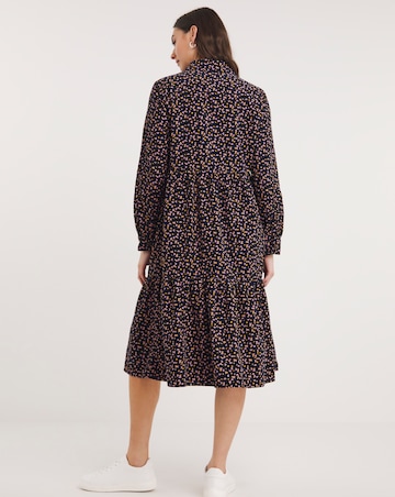 Julipa Printed Cord Shirt Dress