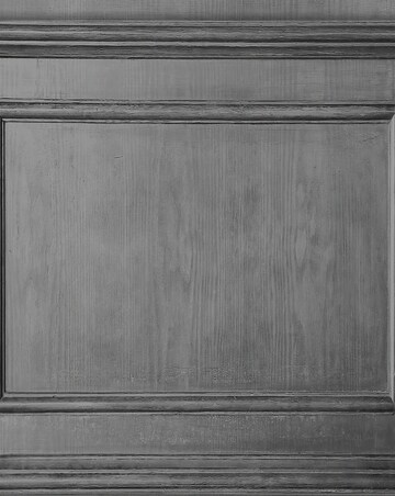 Fresco Wood Panel Dark Grey Wallpaper