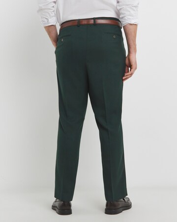 Plain Brushed Flannel Suit Trouser