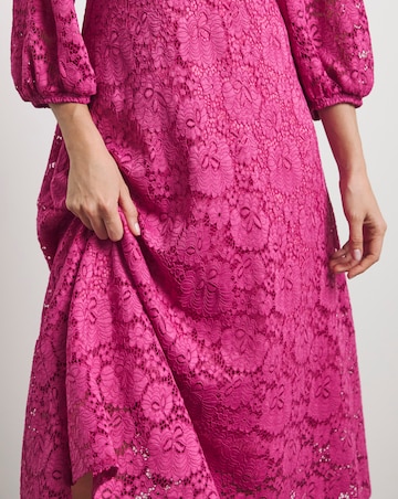 Joanna Hope Midi Lace Dress