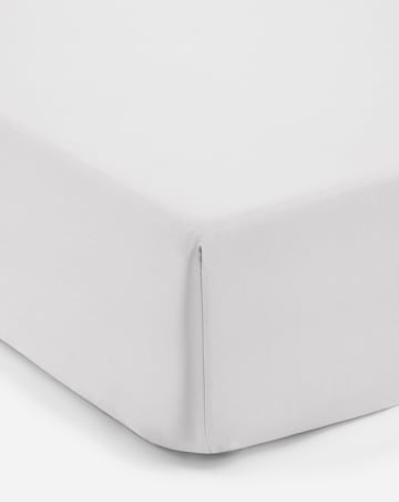 Pure Cotton 200 Thread Count Extra Deep 38cm Fitted Sheet