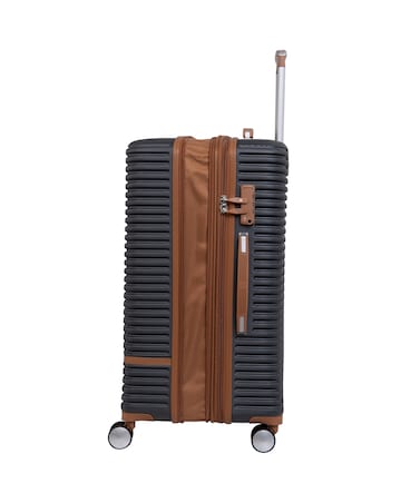 IT Luggage Replicating Cabin Suitcase - Charcoal