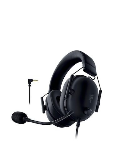 Razer BlackShark V2 X Wired Gaming Headset for PlayStation - Black