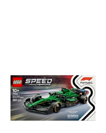 LEGO Speed Champions Aston Martin Aramco F1 AMR24 Race Car Vehicle Set 77245