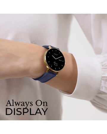 Radley Series 28 AMOLED Leather Strap Watch - Ink
