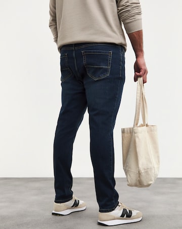 Darkwash Skinny Fit Stretch Jeans