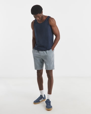 Pure Cotton Vest- Navy