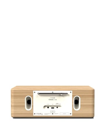 Pure Classic C D6 CD Player & Digital Radio White/Oak