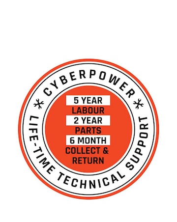 CyberPowerPC Eurus Gaming PC - Core i5-10400F RTX 3060 16GB RAM 1TB NVMe SSD