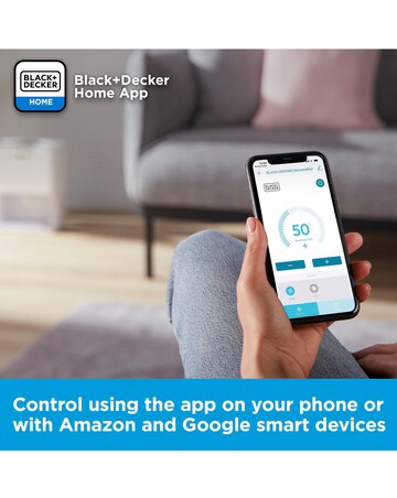 Black & Decker 3.2L Smart Dehumidifier & Air Purifier
