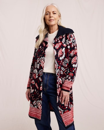 Julipa Patterned Coatigan