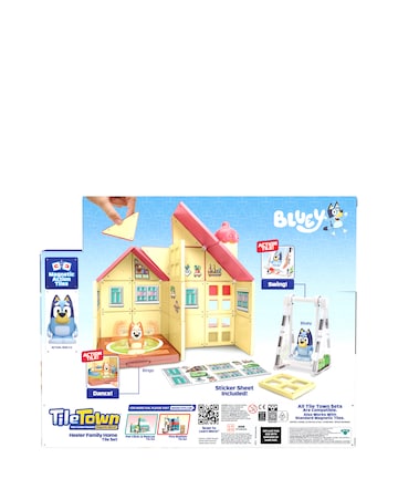 Bluey Heeler Family Home Tile Set