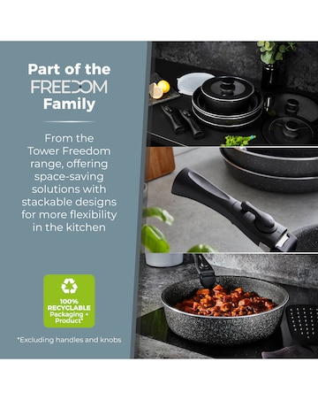 Tower Freedom Cerastone 13 pc Cookware Set