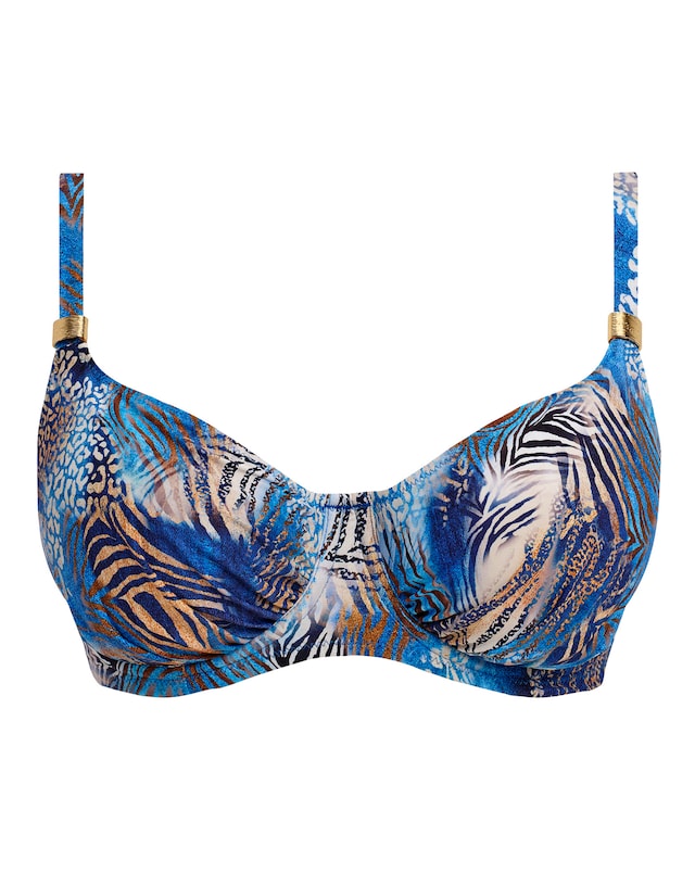 Fantasie Seraya Sands Full Cup Wired Bikini Top Denim