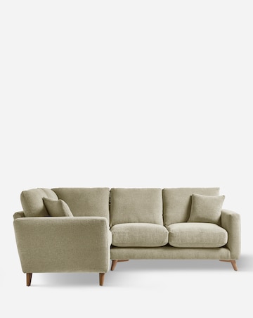 Beckett Chenille Left Hand Corner Sofa