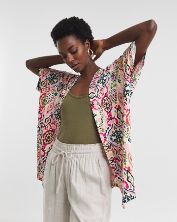 Edge to Edge Printed Cardigan