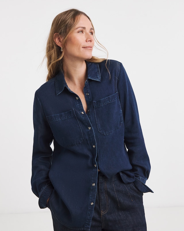 Anthologgy Denim Western Shirt