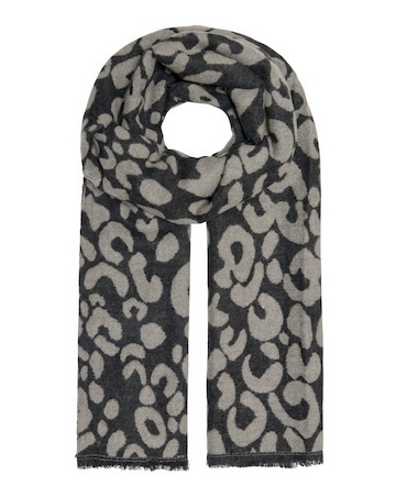 Only Leopard Print Woven Scarf