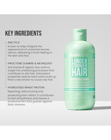 Hairburst Shampoo For Oily Scalp & Roots - 350ml