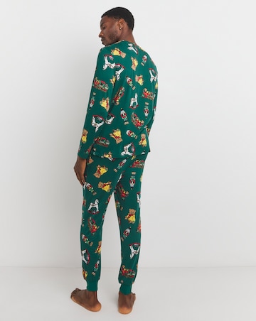 Chelsea Peers Jersey Xmas Crew Mens Pyjama Set - Family Pyjamas