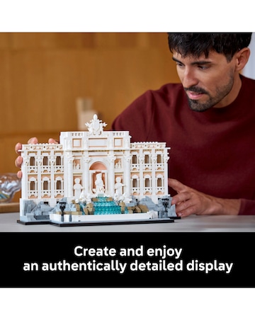 LEGO Architecture Trevi Fountain Model Italian Landmark, Building Set 21062