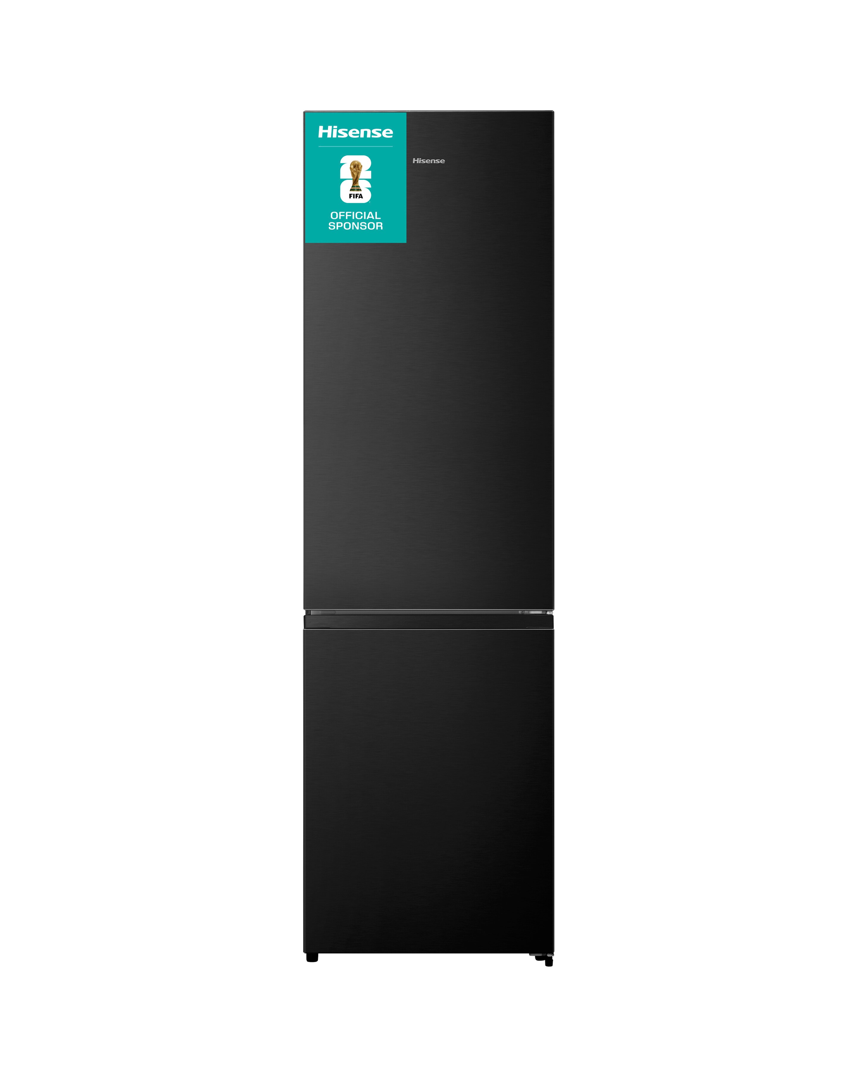Hisense RB435N4BFE Fridge Freezer - Black E Rated