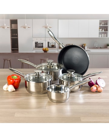 Russell Hobbs Classic 5 Piece Pan Set