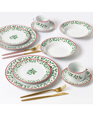Waterside Holly 20 Piece Dinner Set