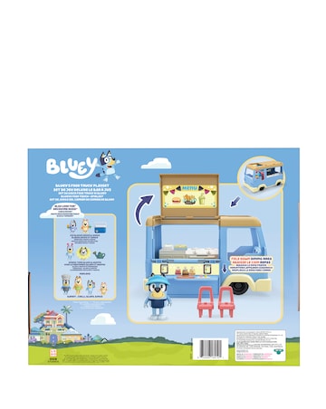 Bluey Lets Play Chef Transforming Food Truck Playset