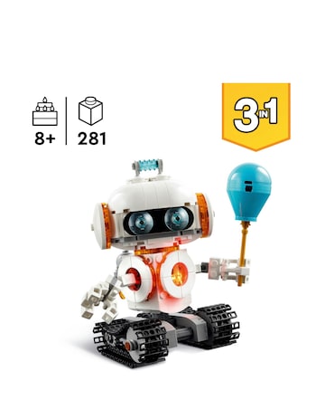 LEGO Creator 3in1 Space Robot Toy Science Playset 31164
