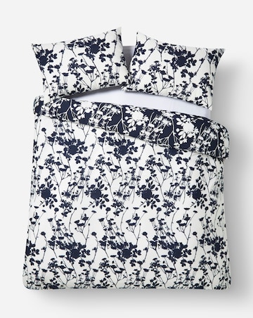 Ember Shadow Floral Duvet Set