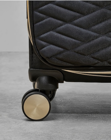 Rock Sloane Cabin Suitcase - Black